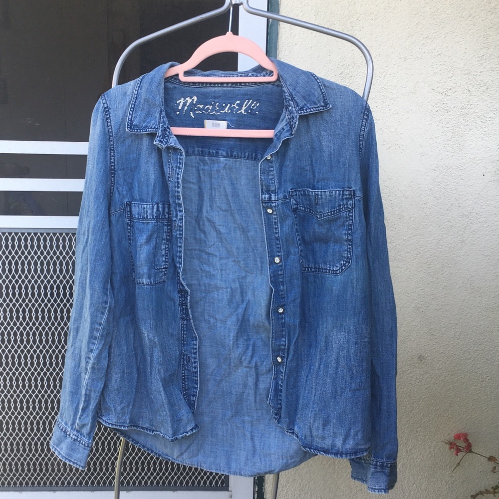 Madewell denim shirt